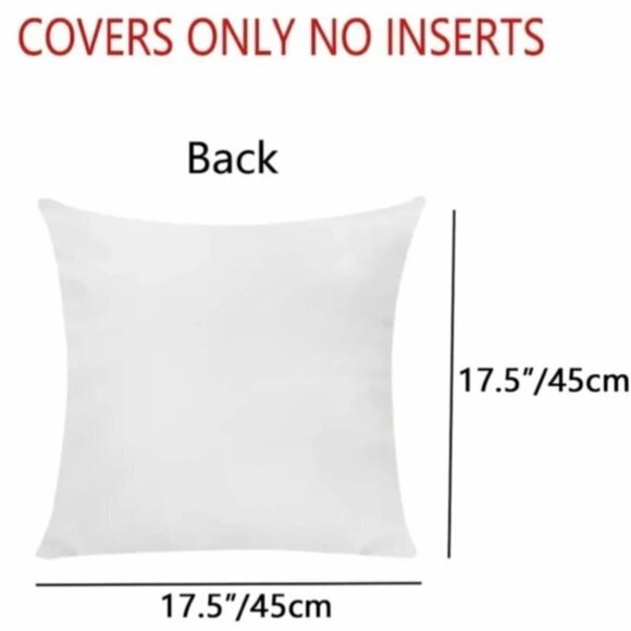 Pillow Cover Skulls Zipper Closure Large Black White Square 17.7 X 17.7 … - Picture 4 of 13